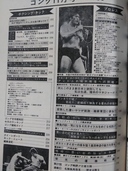 月刊ゴングVol.16 No.11