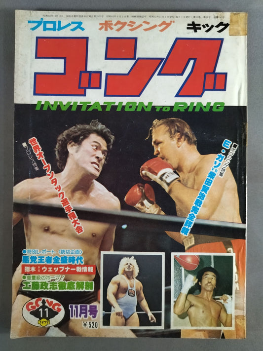 月刊ゴングVol.10 No.16
