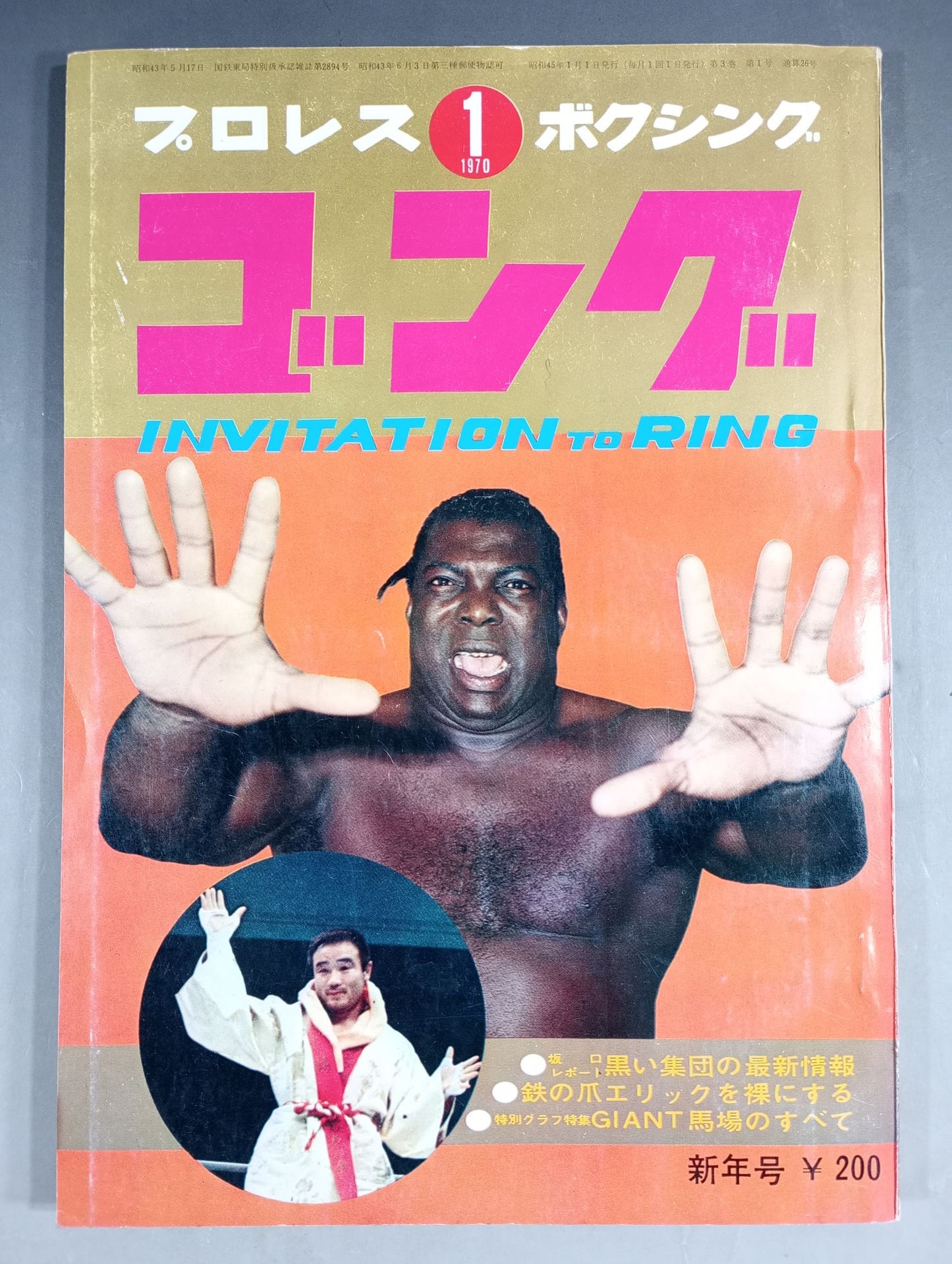 月刊ゴングVol.3 No.1