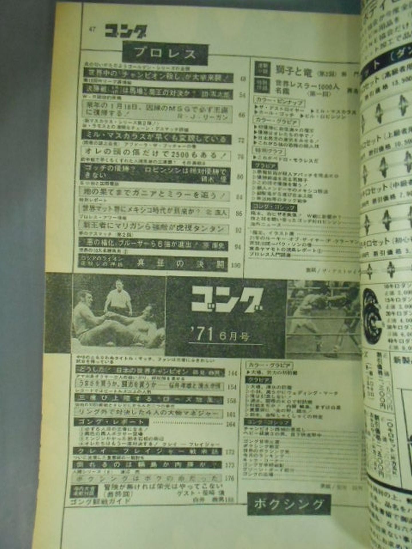 月刊ゴングVol.4 No.6