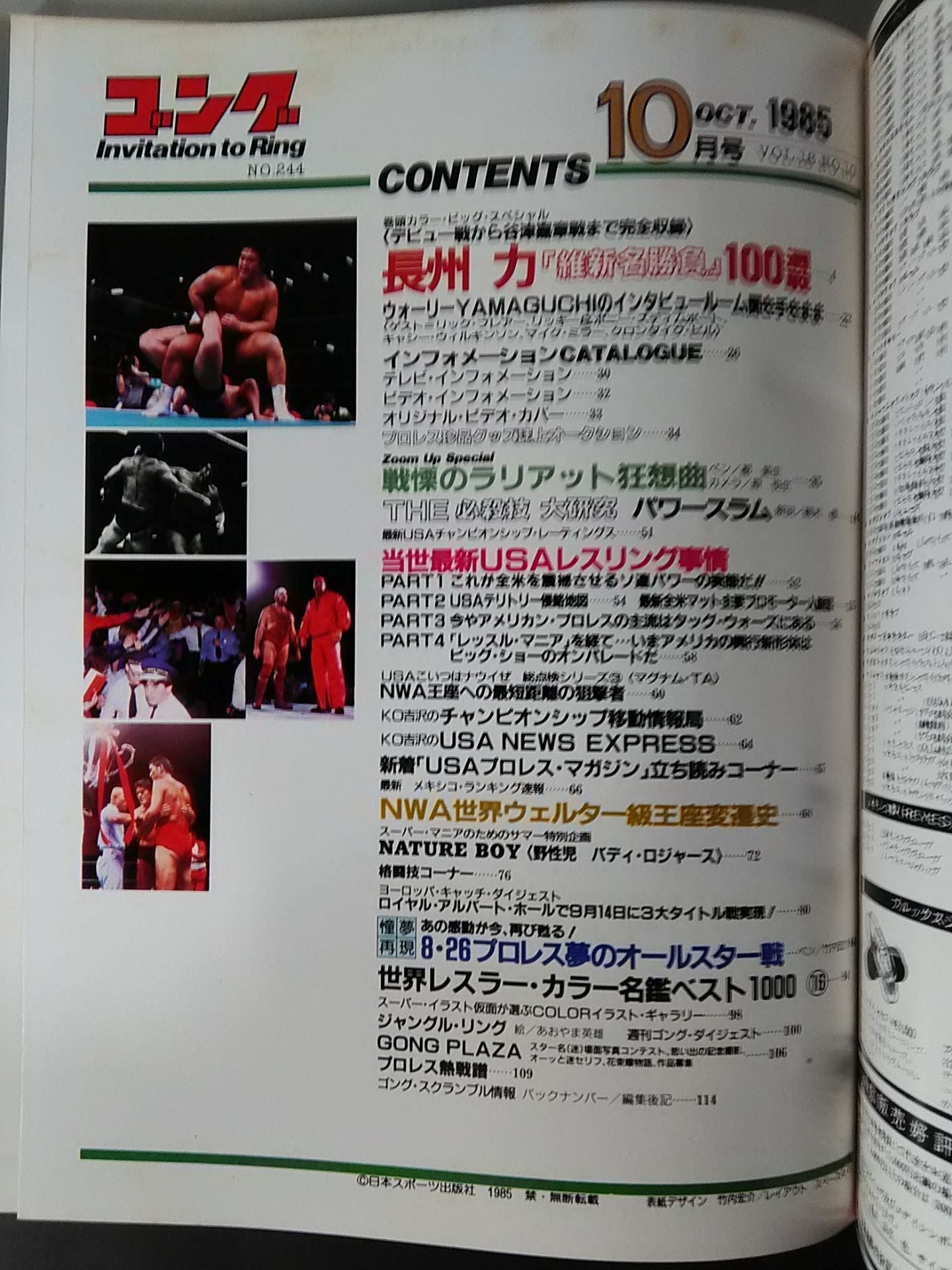 月刊ゴングVol.18 No.10
