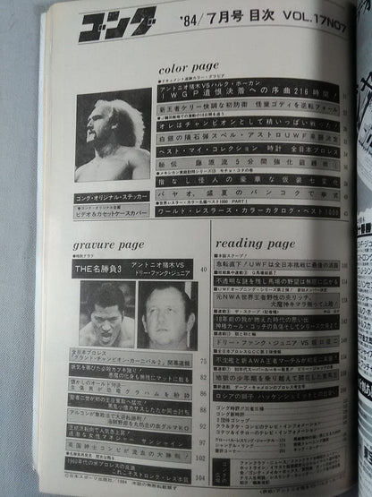 月刊ゴングVol.17 No.7