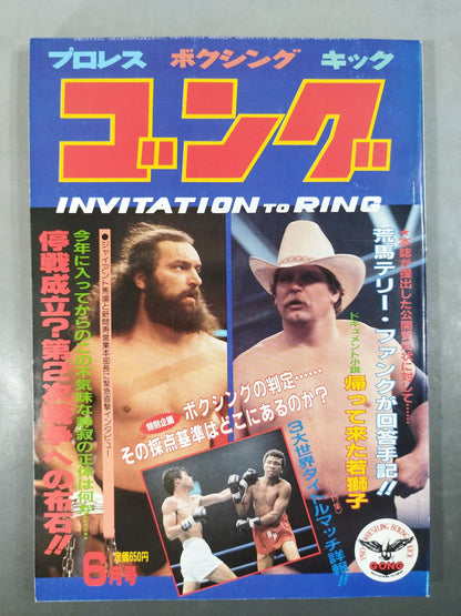 月刊ゴングVol.15 No.6