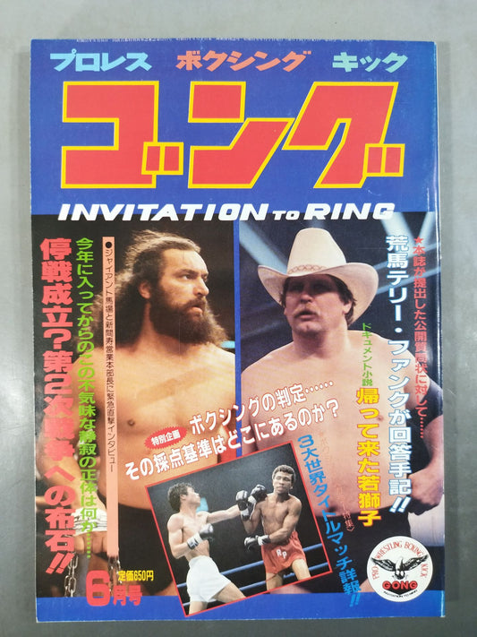 月刊ゴングVol.15 No.6