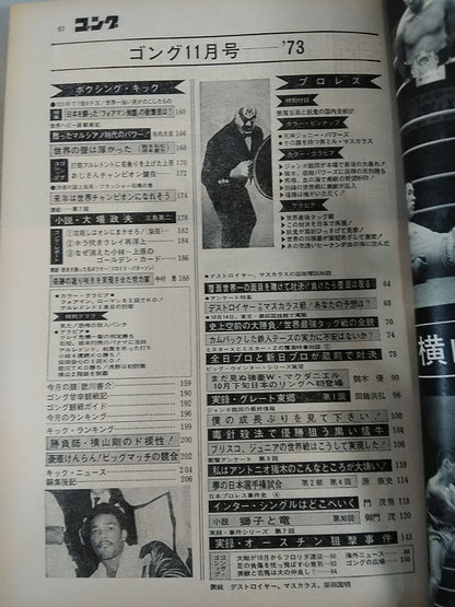 月刊ゴングVol.6 No.12注(11月号)