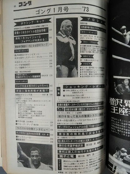 月刊ゴングVol.6 No.1