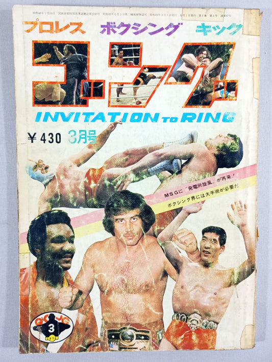 月刊ゴングVol.7 No.3
