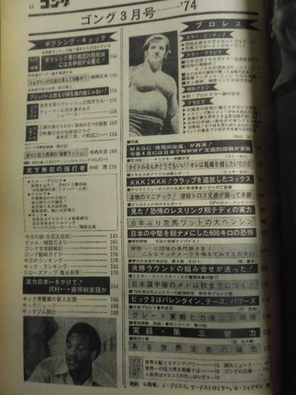 月刊ゴングVol.7 No.3
