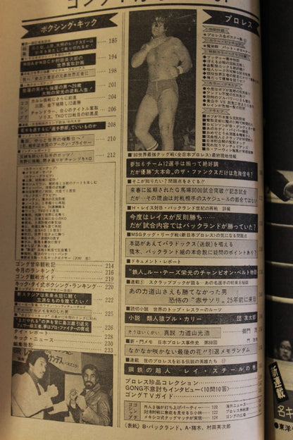 月刊ゴングVol.14 No.1