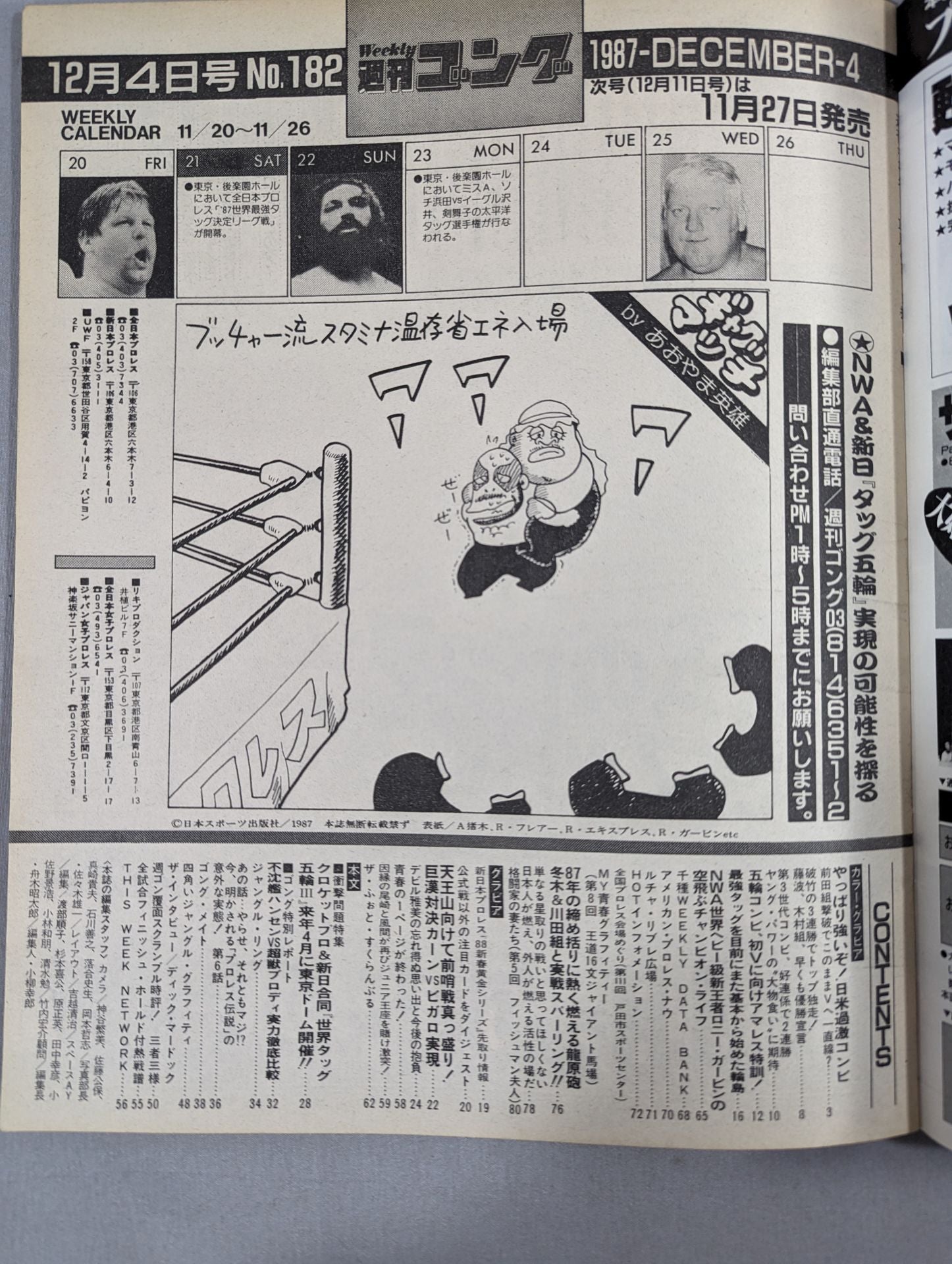 週刊ゴング182 – 闘道館