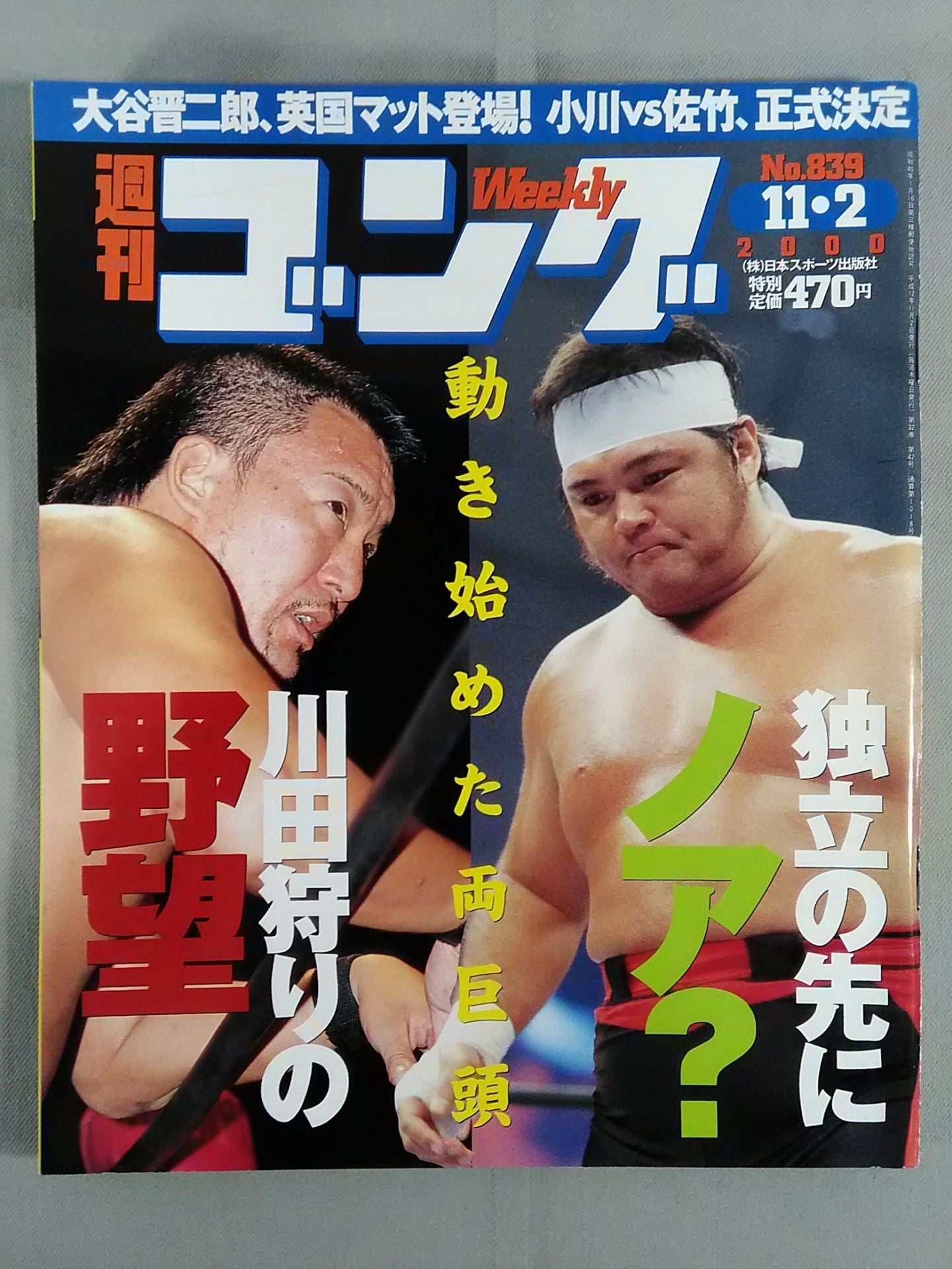 週刊ゴング839