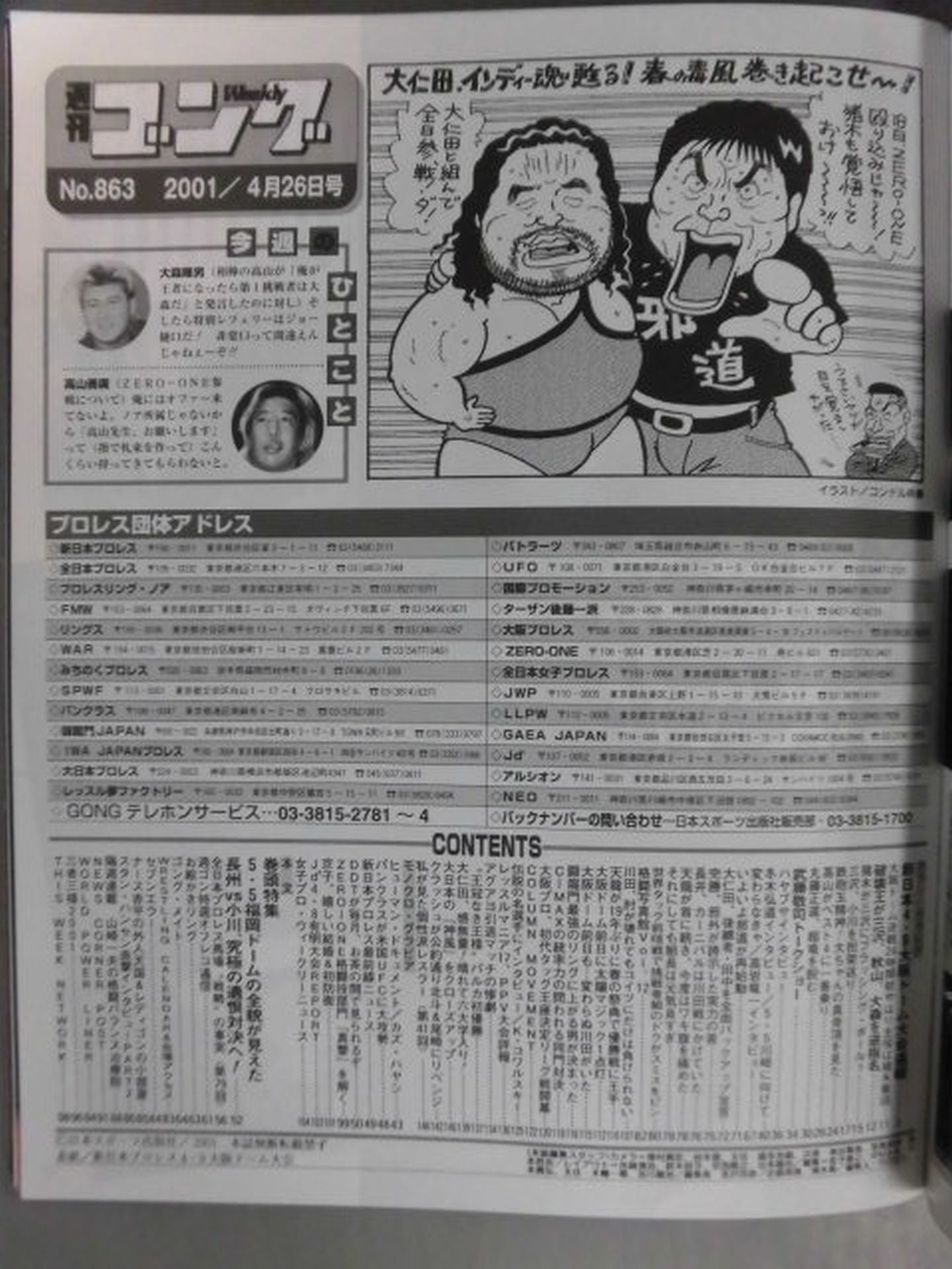 週刊ゴング863 – 闘道館