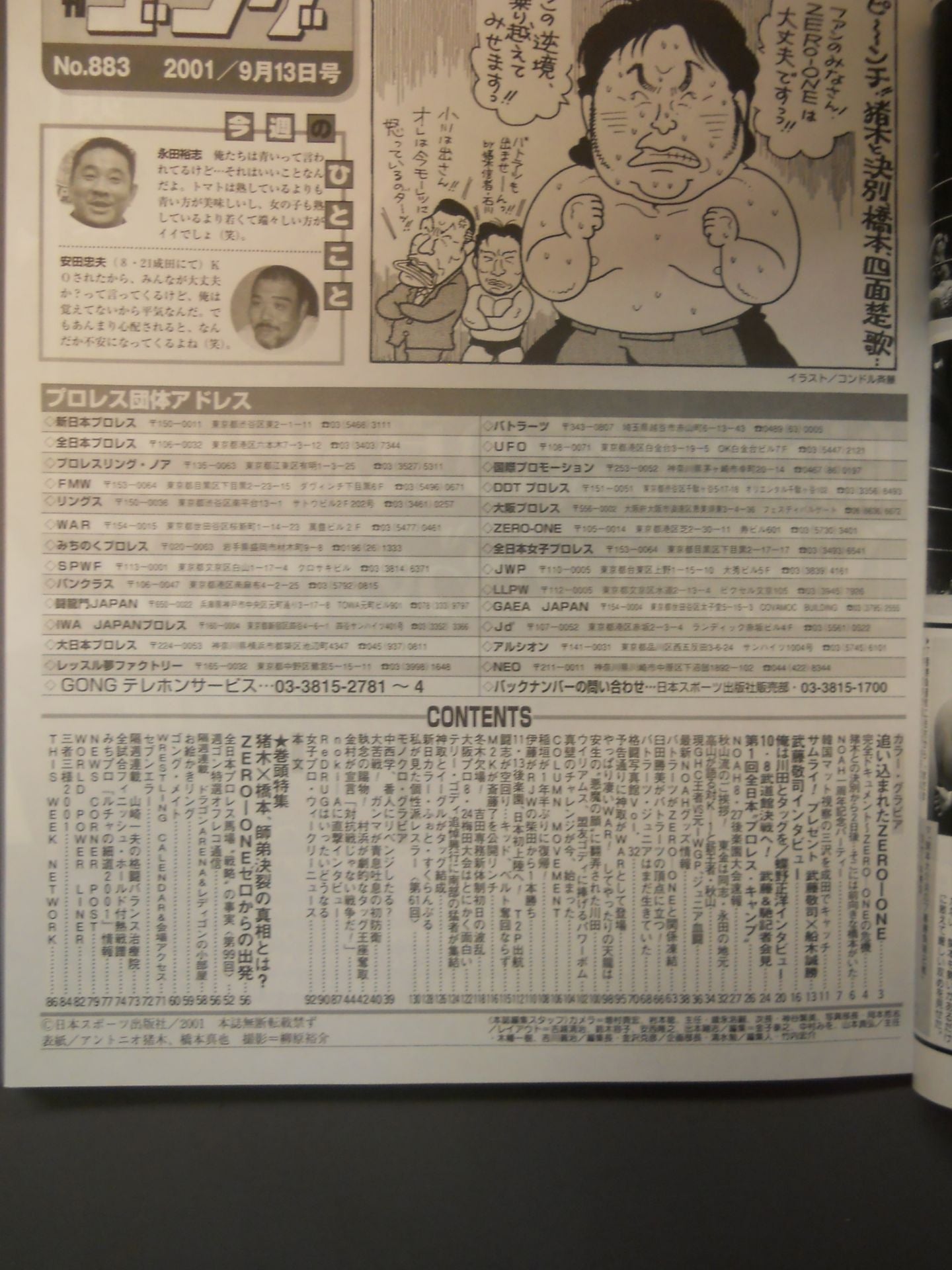 週刊ゴング883