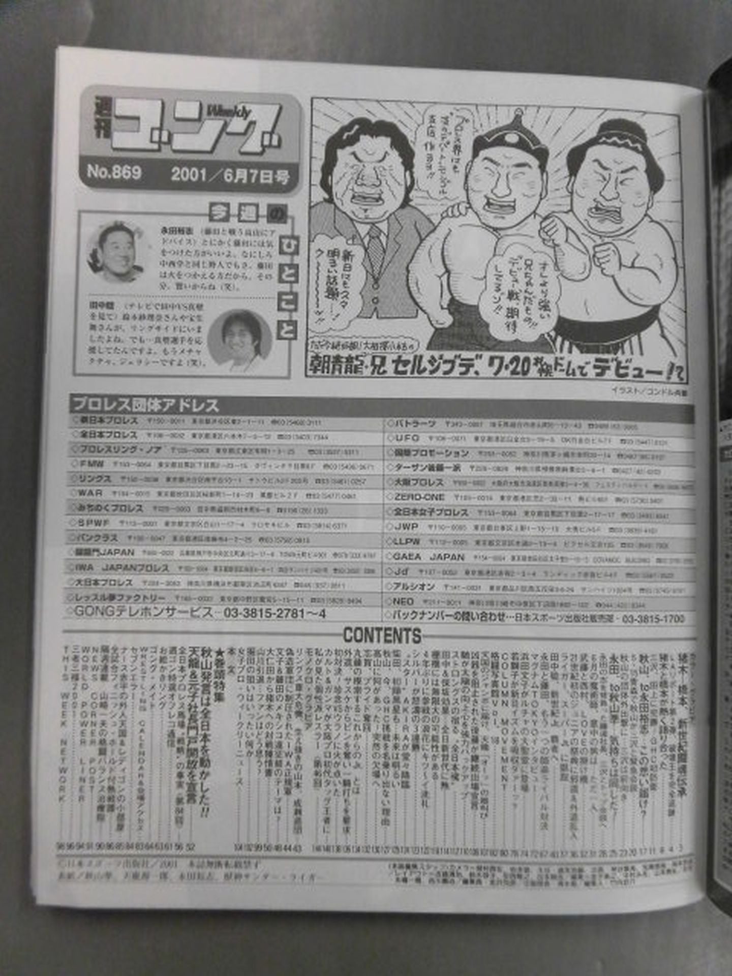 週刊ゴング869