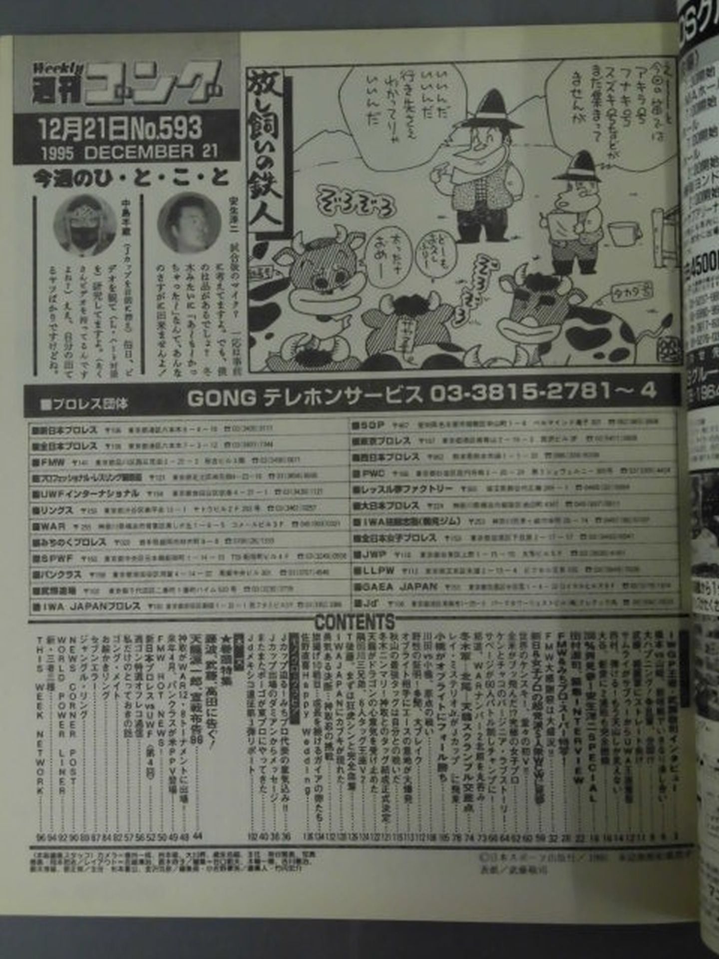 週刊ゴング593