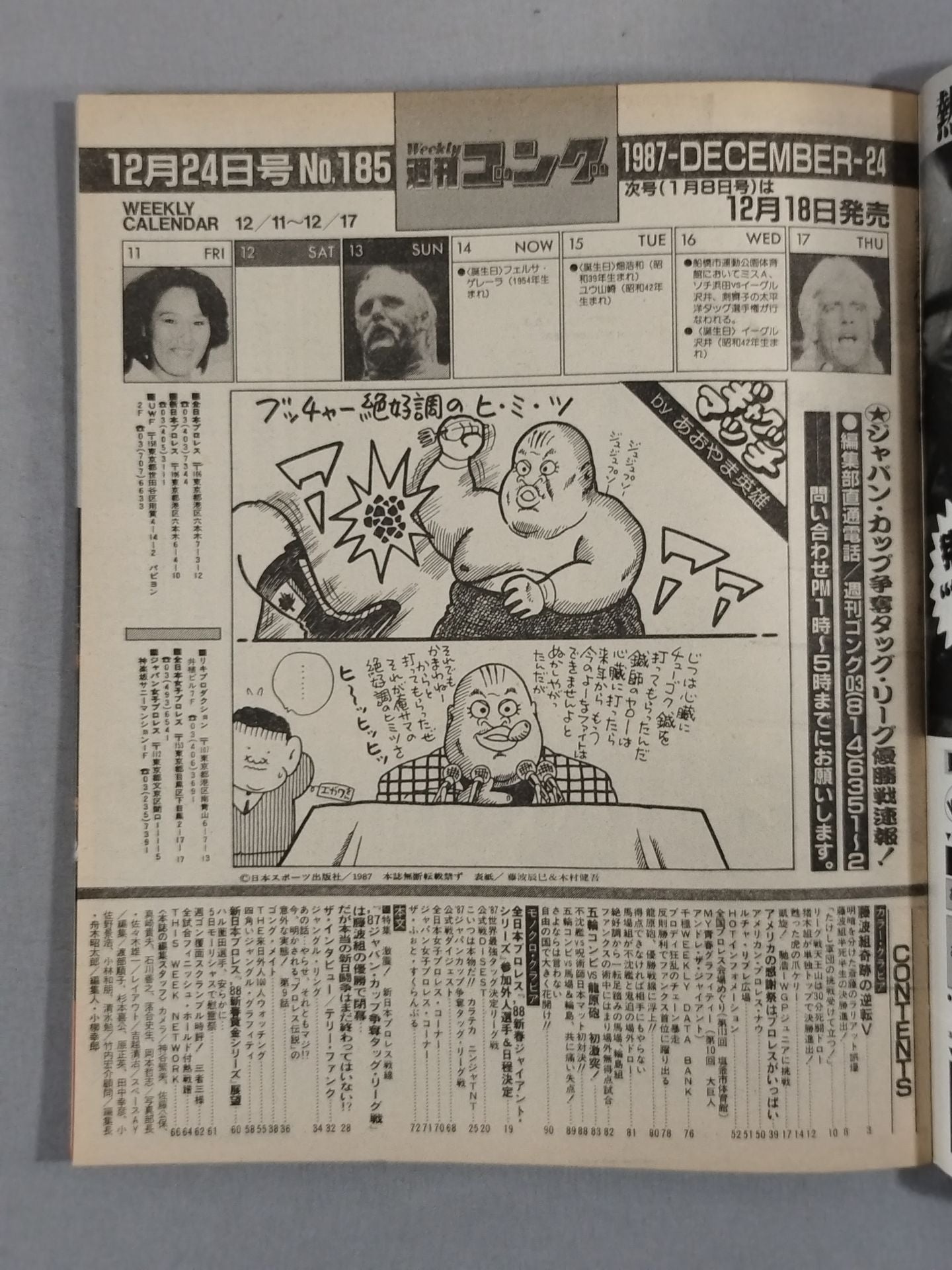週刊ゴング185