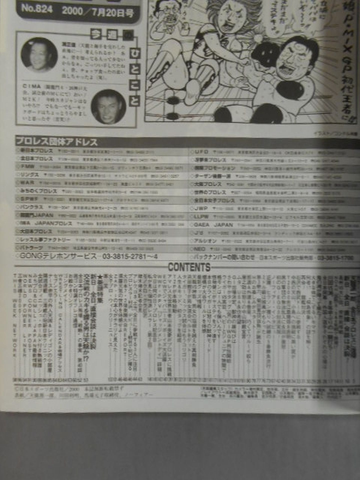 週刊ゴング824