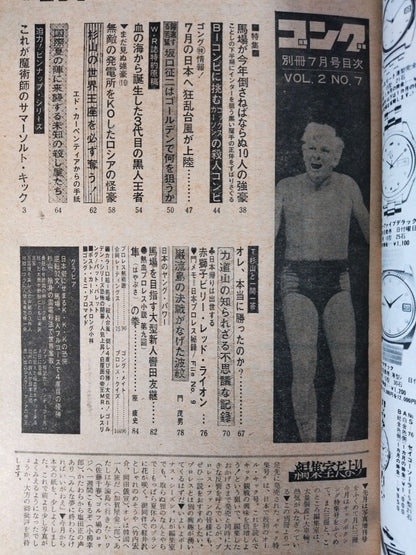 別冊ゴングVol.2 No.7