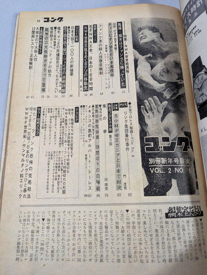 別冊ゴングVol.2 No.1
