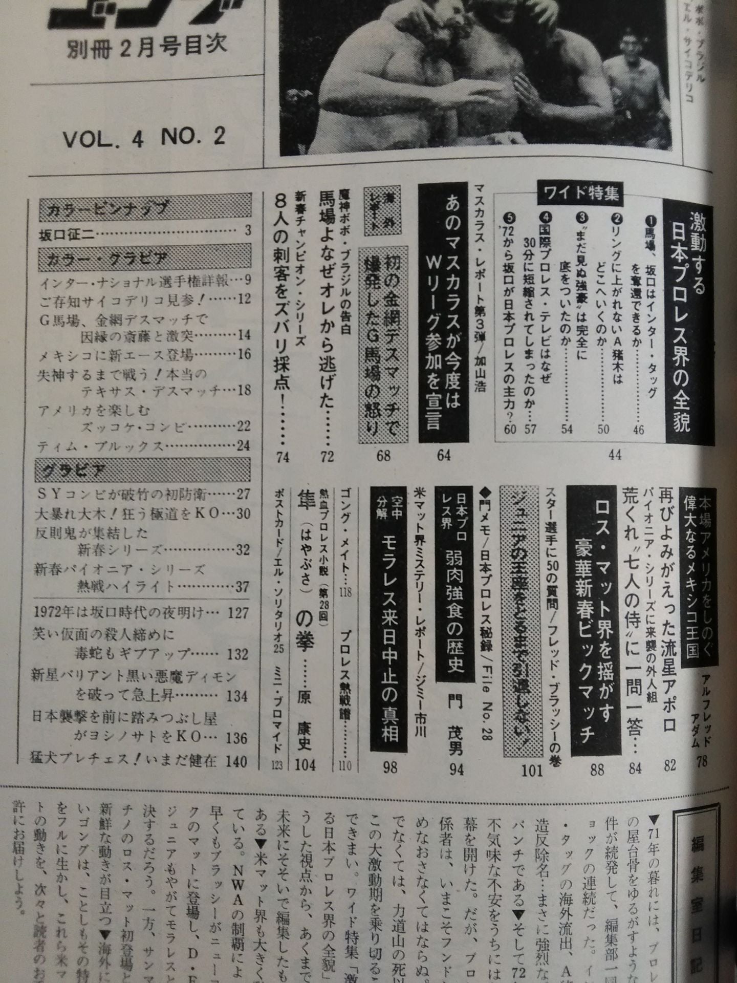 別冊ゴングVol.4 No.2
