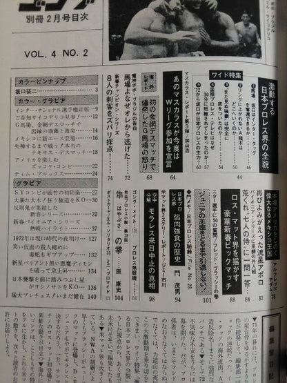 別冊ゴングVol.4 No.2