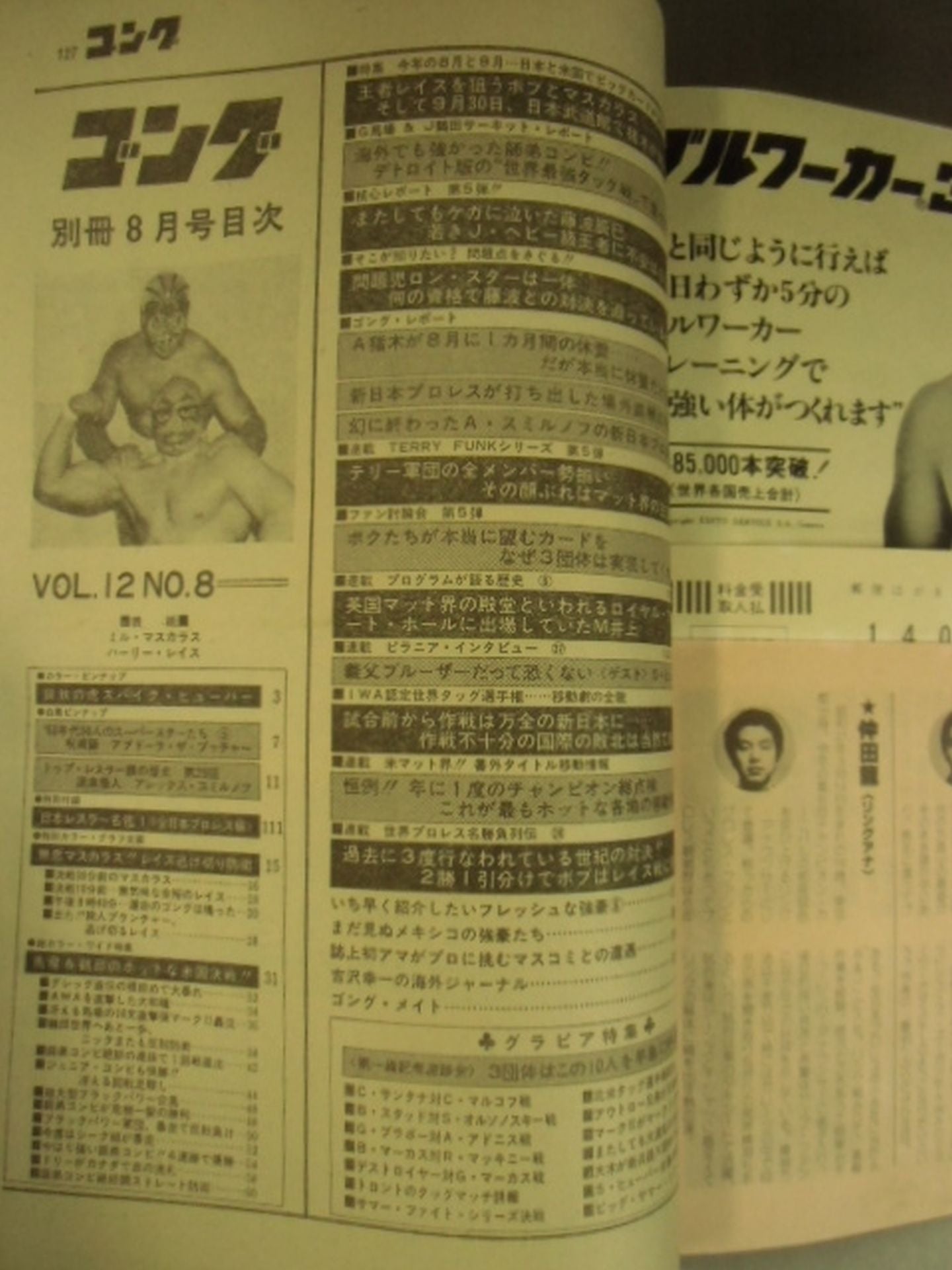 別冊ゴングVol.12 No.8