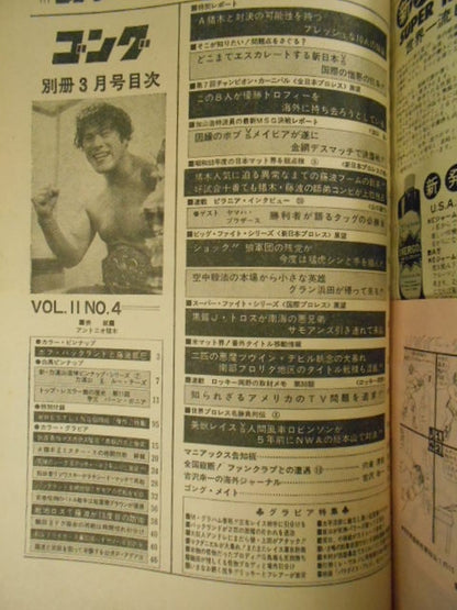 別冊ゴングVol.11 No.4