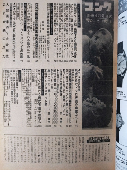 別冊ゴングVol.2 No.4