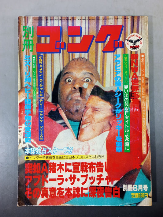 別冊ゴングVol.13 No.6