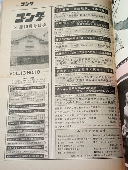 別冊ゴングVol.13 No.10