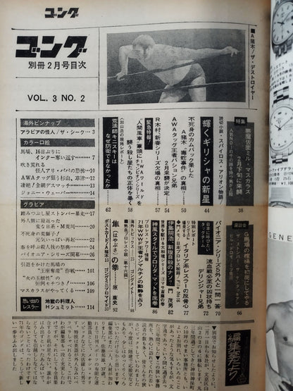 別冊ゴングVol.3 No.2
