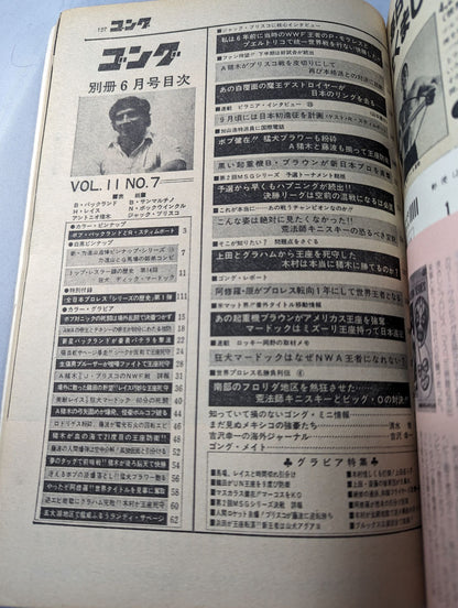 別冊ゴングVol.11 No.7