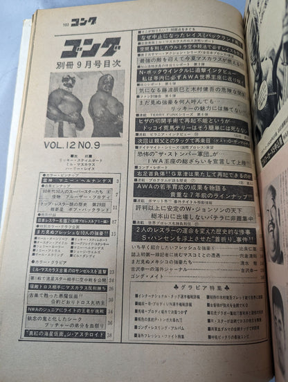 別冊ゴングVol.12 No.9