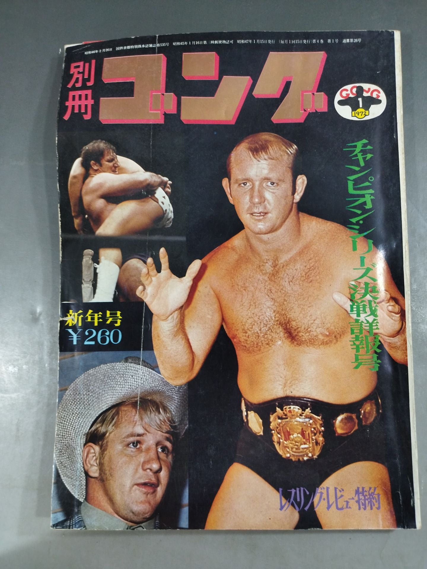 別冊ゴングVol.4 No.1