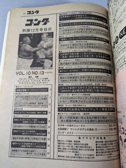 別冊ゴングVol.10 No.13