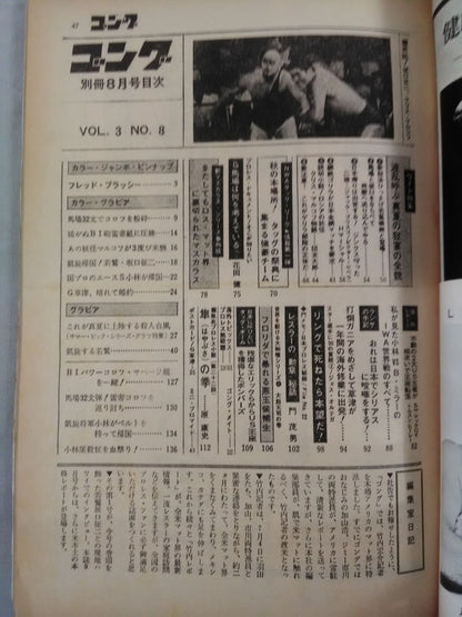 別冊ゴングVol.3 No.8