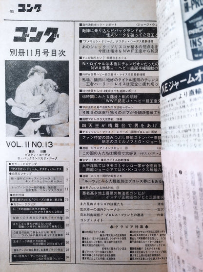 別冊ゴングVol.11 No.12