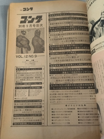別冊ゴングVol.12 No.9