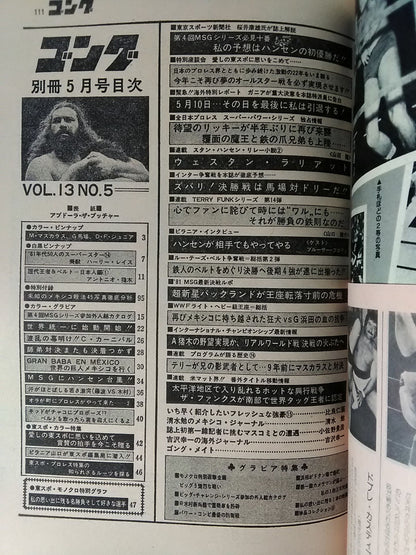 別冊ゴングVol.13 No.5