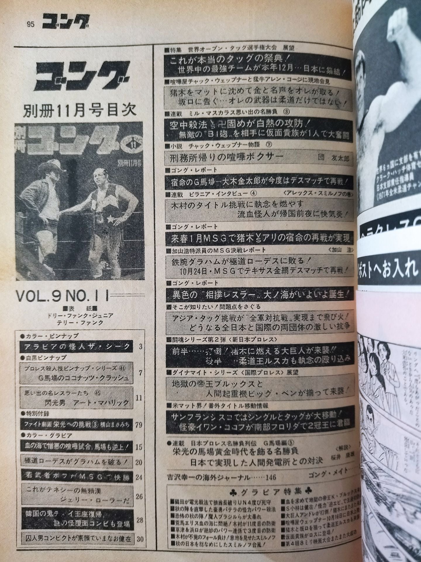 別冊ゴングVol.9 No.11