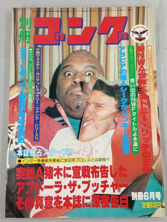 別冊ゴングVol.13 No.6