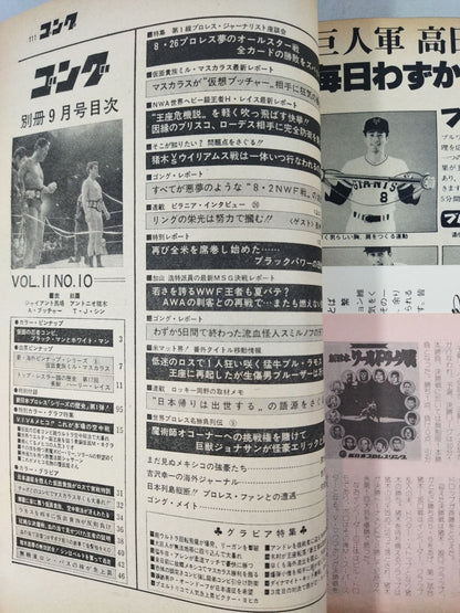 別冊ゴングVol.11 No.10