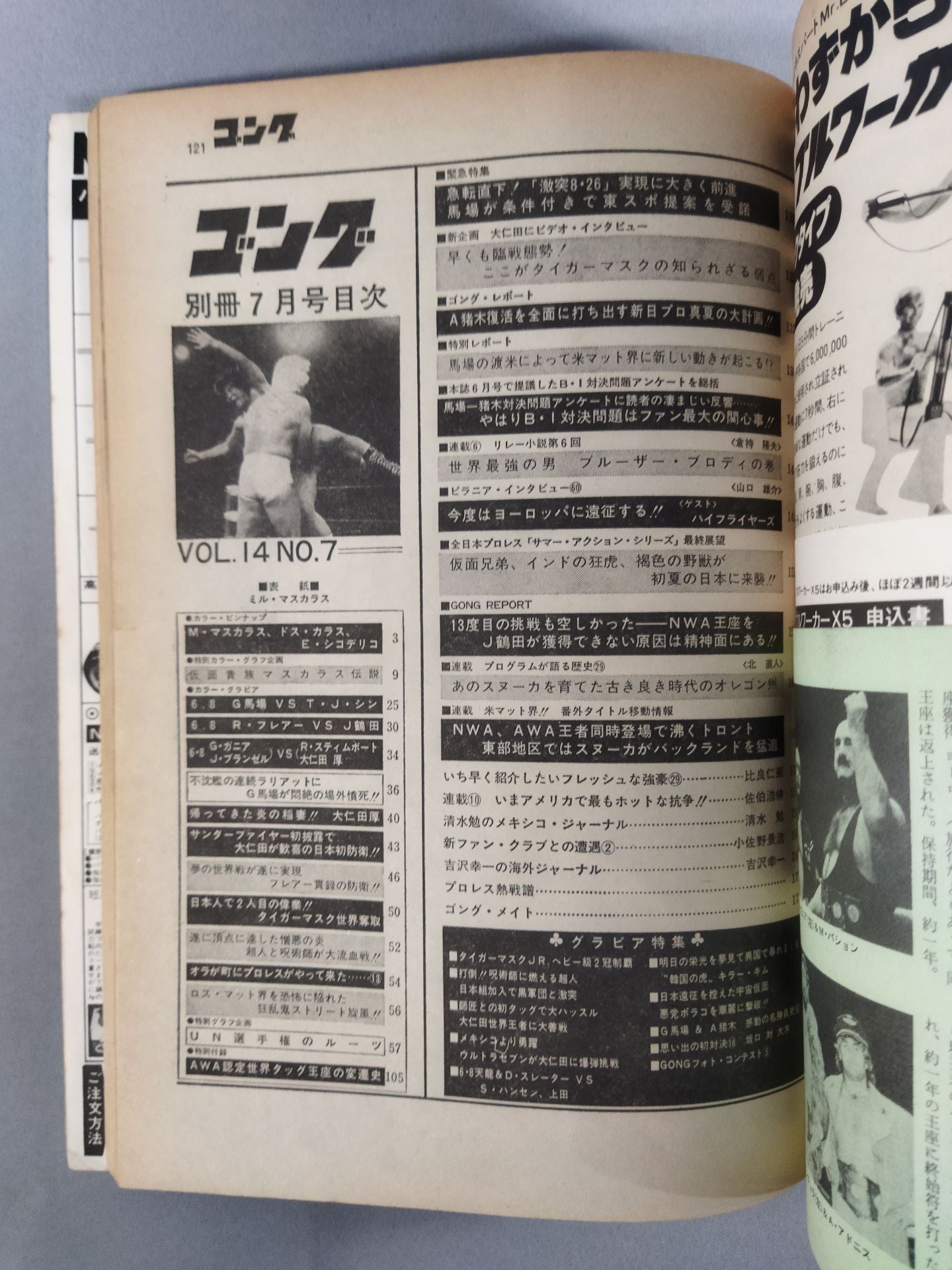 別冊ゴングVol.14 No.7