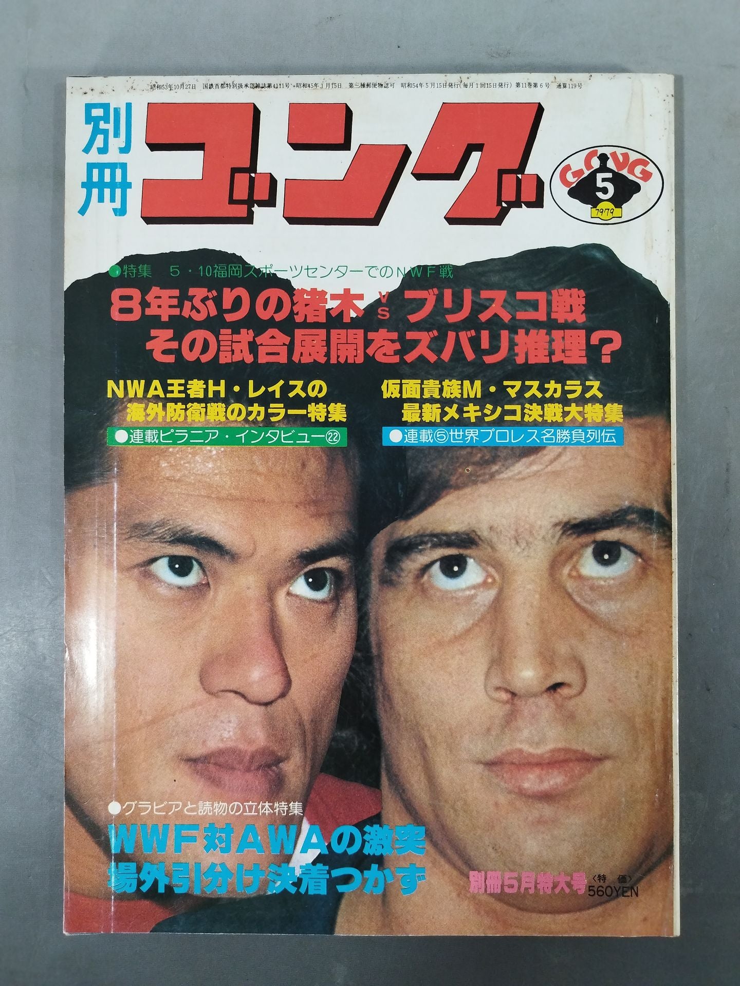 別冊ゴングVol.11 No.6