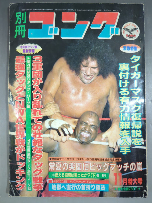 別冊ゴングVol.15 No.11