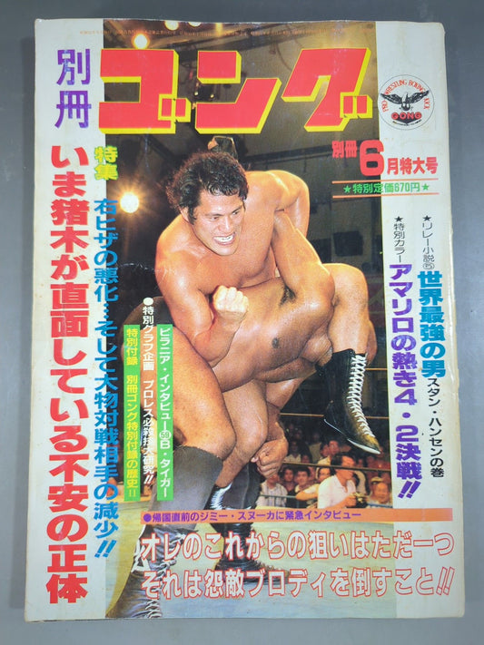 別冊ゴングVol.14 No.6