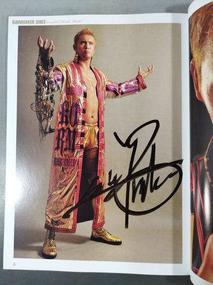 【Hand Signed Autograph】 Sports Album 37 "Rainmaker" Kazuchika Okada 