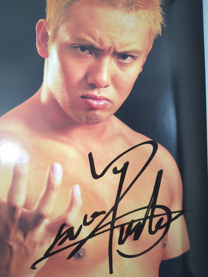 【Hand Signed Autograph】 Sports Album 37 "Rainmaker" Kazuchika Okada 