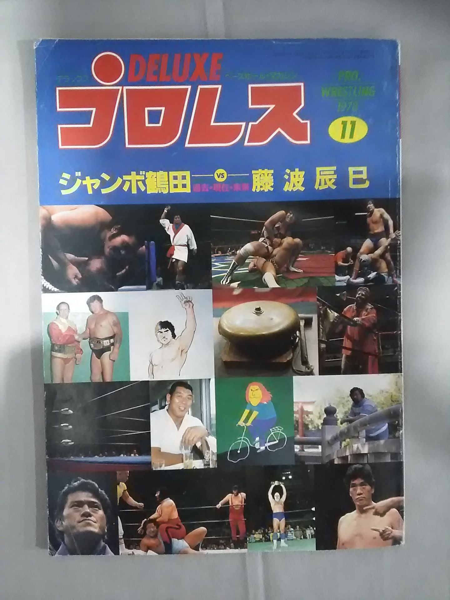 Deluxe Pro Wrestling November 1978 Issue