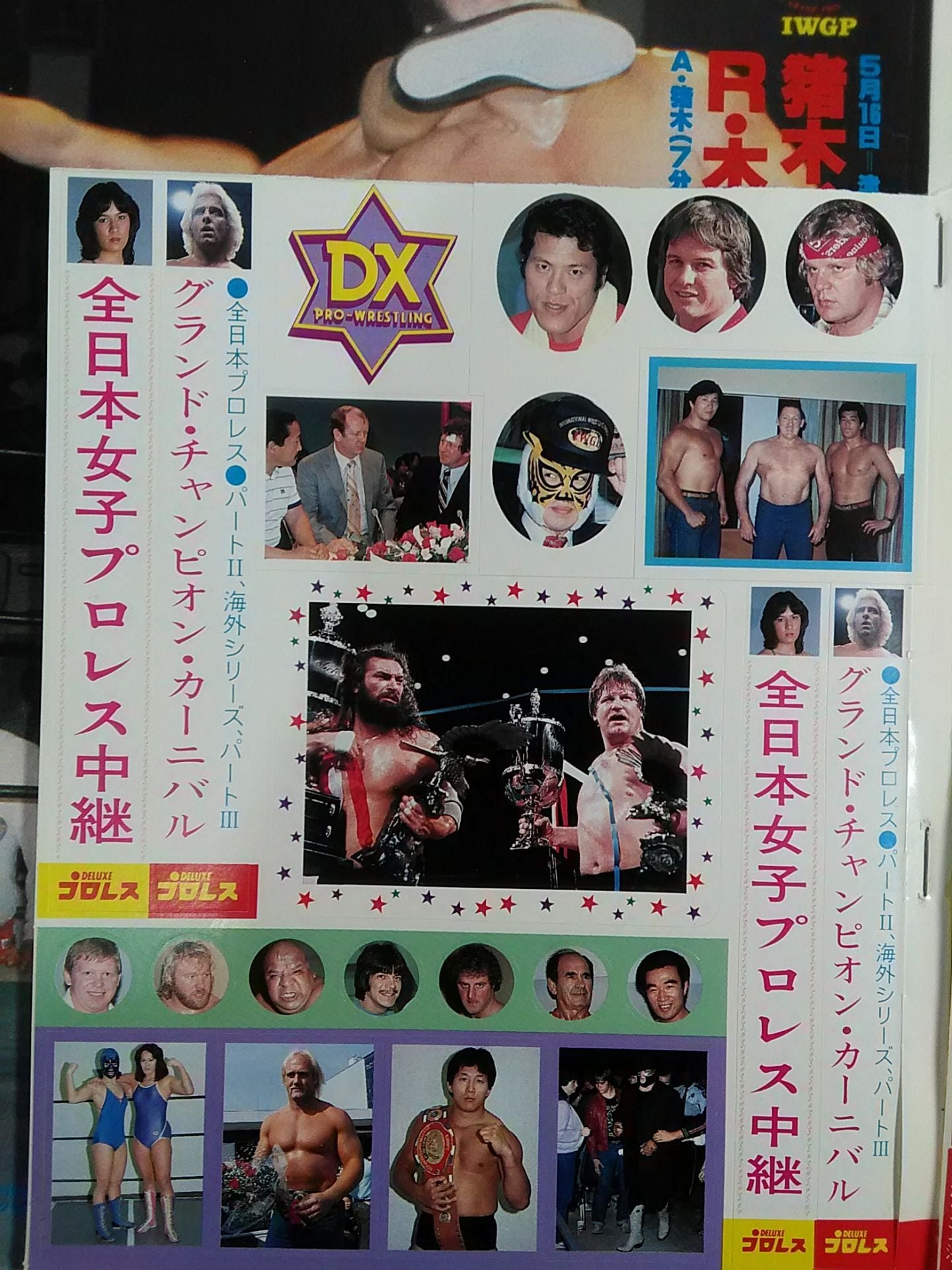 Deluxe Pro Wrestling July 1983 Issue